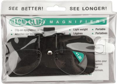 K1C2 Magni-Clips Magnifiers-+1.00 Magnification