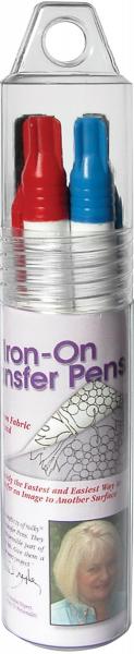 Sulky Iron-On Transfer Pens 4/Pkg-Black, Blue, Brown & Red