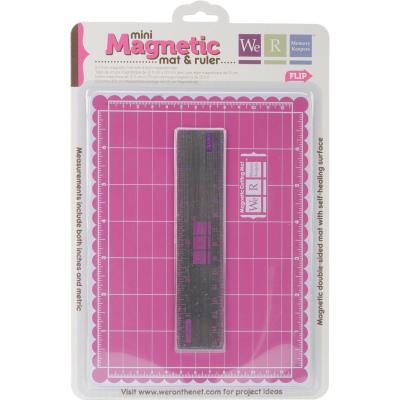 Mini Magnetic Cutting Mat & Ruler Set-