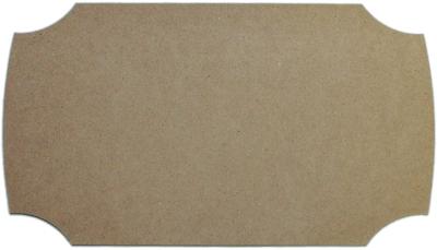 MDF Plaque-Modern 6.5'X11.5'