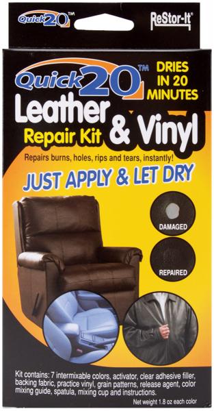 Restor-It Quick 20 Leather & Vinyl Repair Kit-