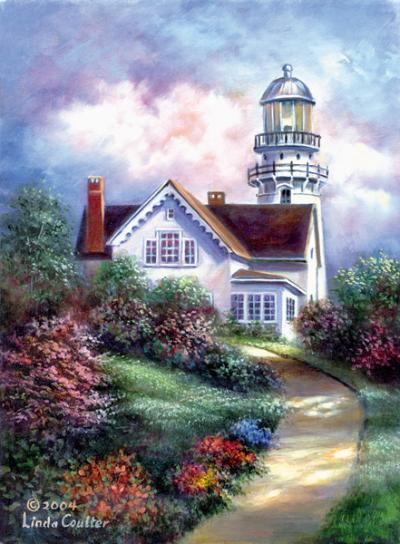Acrylic Paint Your Own Masterpiece Kit 11'X14'-Cape Elizabeth