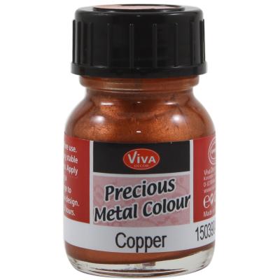 Viva Decor Precious Metal Color 25ml-Copper
