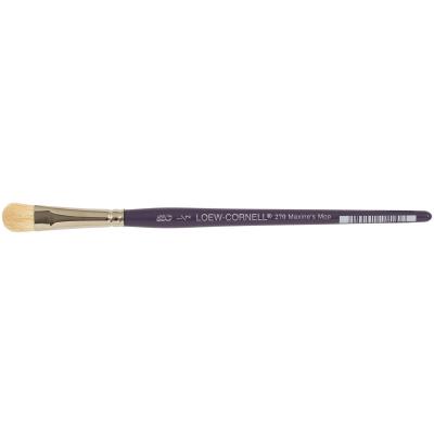 Short Handle Natural Maxines Mop Brush-1/2' Width
