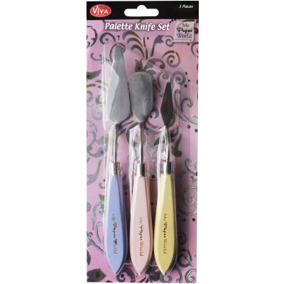 Viva Decor Palette Knives 3/Pkg-