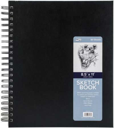 Pro Art Sketch Book 8.5'X11'-80 Sheets