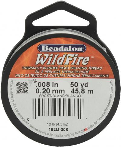 Wildfire Stringing Wire .008'X50yd-Frost