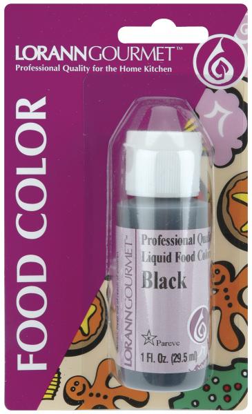 Liquid Food Color 1oz-Black
