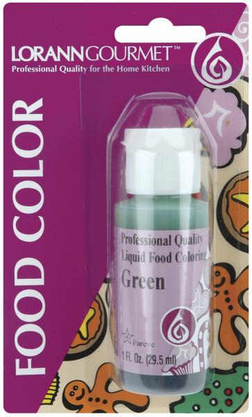 Liquid Food Color 1oz-Green