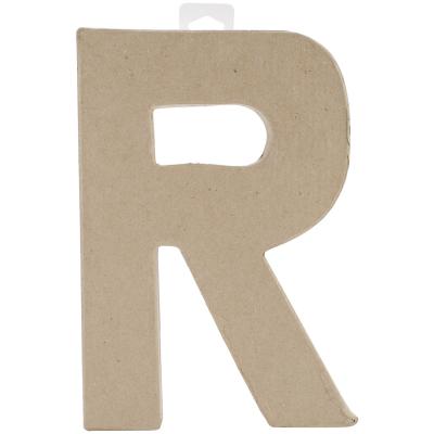 Paper-Mache Letter 8'X5.5'-R