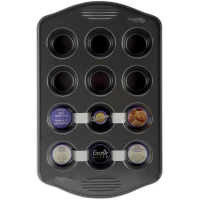 Excelle Elite Mini Muffin Pan-12 Cavity 2'X.75'