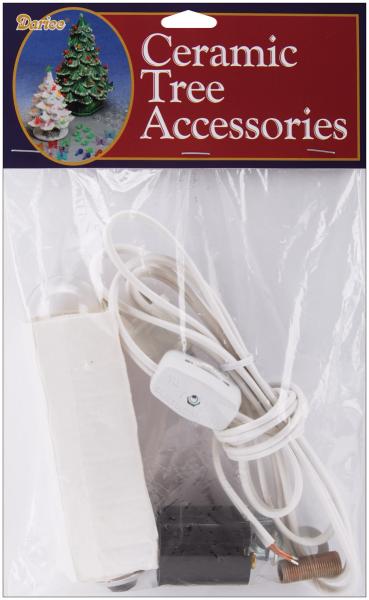 Ceramic Christmas Tree Lamp Kit-120v/40w