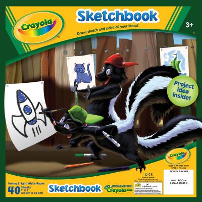 Crayola Sketchbook 9''X9''-40 Sheets