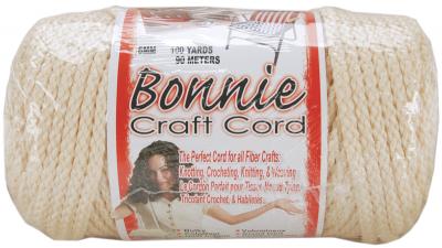 Bonnie Macrame Craft Cord 6mmX100yd-Flesh (Cream)