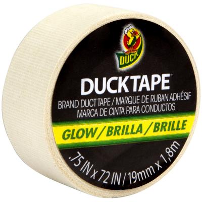 Mini Duck Tape .75'X6-Glow-In-The-Dark