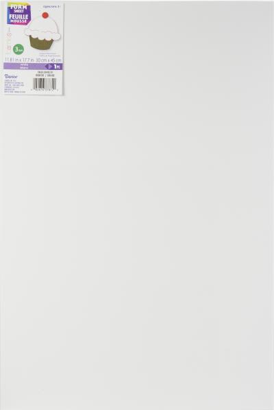 Foam Sheet 12'X18' 3mm-White