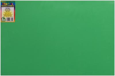 Foam Sheet 12'X18' 3mm-Christmas Green