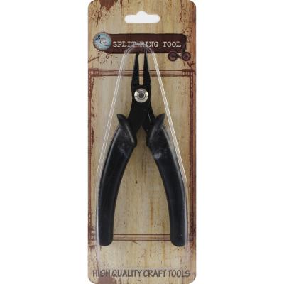 Split Ring Tool For Bottle Cap Pendants Rubber Handles-Rubber Handles