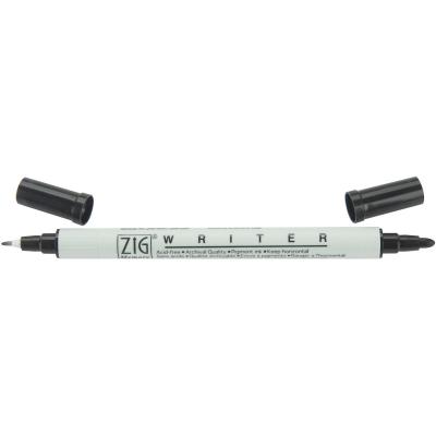 Zig Memory System Writer Dual-Tip Marker-Pure Black - Case Pack of 6