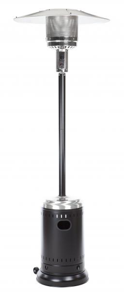 Hammered Black and Stainless Steel Commercial Patio Heater