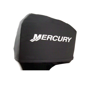 Attwood Custom Mercury Engine Cover - 2-St/2.5L V-6 EFI & 2.5L V-6 Carb/150, 200HP - 2-St/75, 90HP - 4-St/75, 90, 115HP