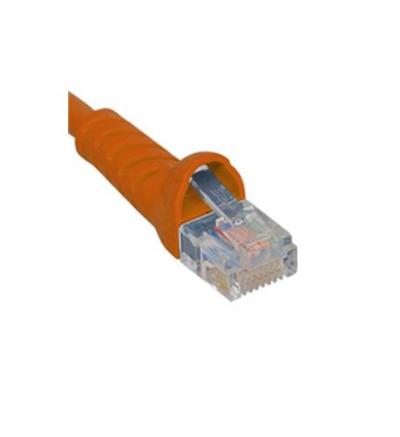 PATCH CORD, CAT 5e, MOLDED BOOT, 25 OR