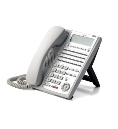 BE110271  24-Button Full-Duplex Tel (WH)