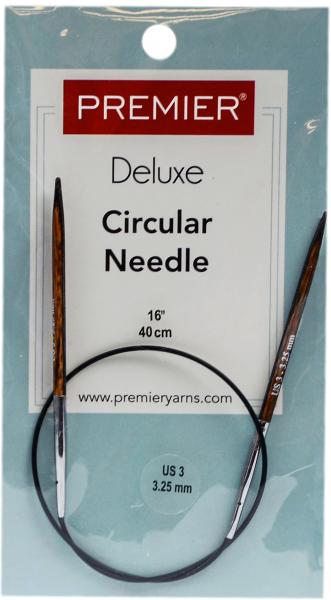 Premier Fixed Circular Knitting Needles 16'-Size 3/3.25mm