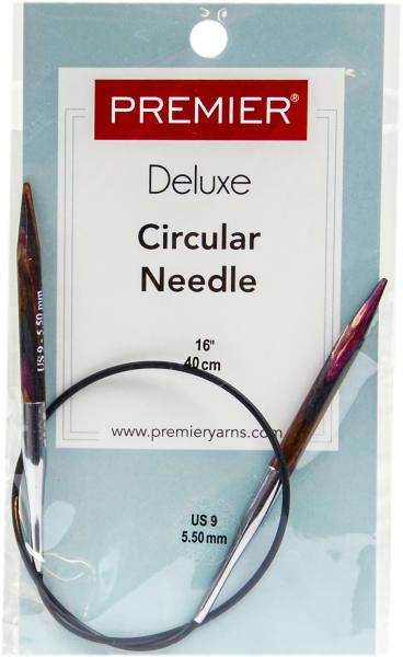 Premier Fixed Circular Knitting Needles 16'-Size 9/5.5mm