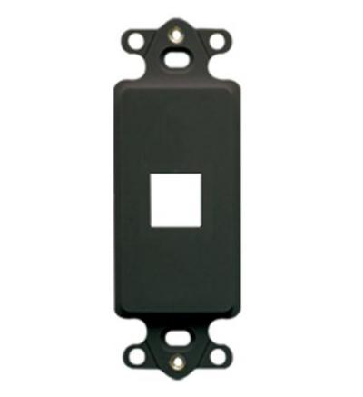 INSERT, DECOREX, 1-PORT, BK