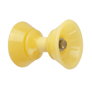C.E. Smith 3' Bow Bell Roller Assembly - Yellow TPR