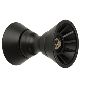 C.E. Smith 4' Bow Bell Roller Assembly - Black TPR