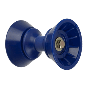 C.E. Smith 3' Bow Bell Roller Assembly - Blue TPR