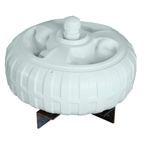 Dock Edge Inflatable Dock Wheel - 18' - White
