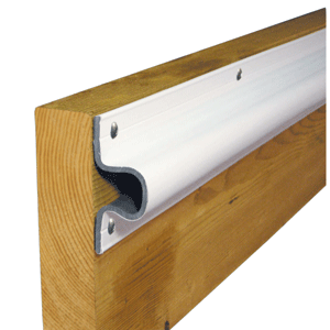 Dock Edge 'C' Guard PVC Dock Profile - (4) 6 Sections - White