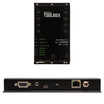 4x4 Matrix for HDMI Black