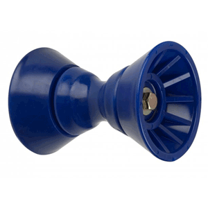 C.E. Smith 4' Bow Bell Roller Assembly - Blue TPR