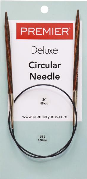 Premier Fixed Circular Knitting Needles 24'-Size 9/5.5mm