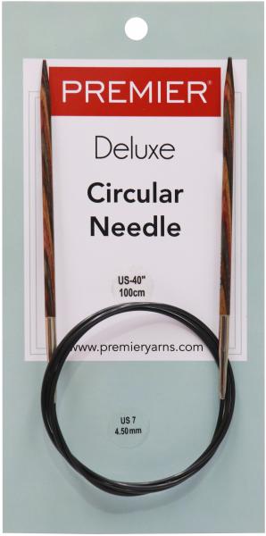 Premier Fixed Circular Knitting Needles 40'-Size 7/4.5mm