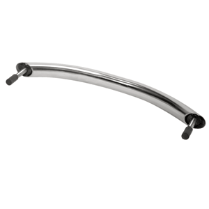 Whitecap Studded Hand Rail - 304 Stainless Steel - 18'