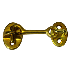 Whitecap Cabin Door Hook - Polished Brass - 2'