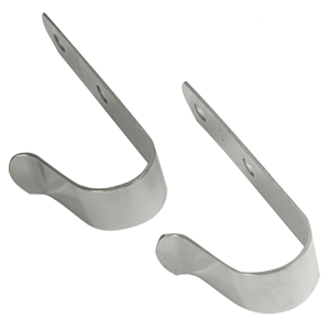 Whitecap Boat Hook Holder - 304 Stainless Steel - 4-1/4' x 1' - Pair