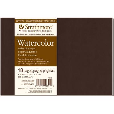 Strathmore Softcover Watercolor Journal 8''X5.5''-24 Sheets