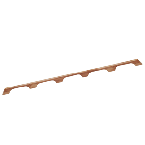 Whitecap Teak Handrail - 5 Loops - 53'L