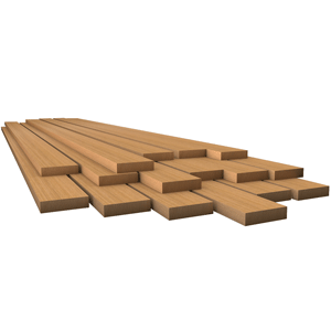 Whitecap Teak Lumber - 1/2' x 1-3/4' x 30'