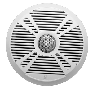 Poly-Planar MA7065 6.5' 2-Way Marine Speaker w/2 Grills - White & Graphite