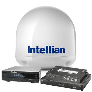 INTELLIAN I3 'DISH IN A BOX' - COMPLETE DISH NETWORK HDTV SATELLITE SYSTEM