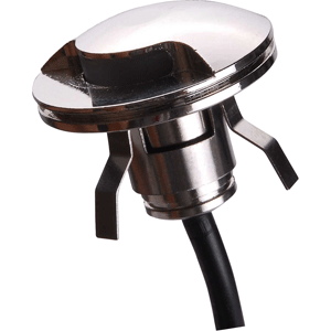 CLOSEOUT - Lunasea Stainless Waterproof Courtesy Light - Warm White - 10-40VDC