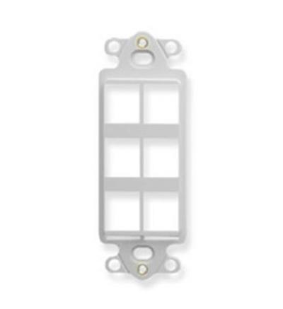 INSERT, DECOREX, HD, 6-PORT, WHITE