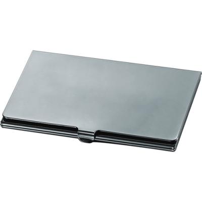 Elwood Gun Metal Business Card Case